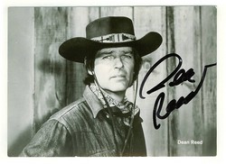Autograph Dean Reed / Denver Colorado, Zeuthen, DDR GDR